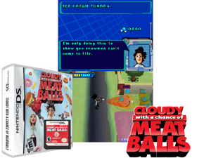Cloudy with a Chance of Meatballs (USA) (En,Fr,De,Es,It) Cover